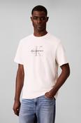 Calvin Klein 844G 20s EZ Distressed T-Shirt Tofu image
