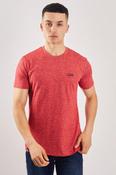 Diesel Basic Sky O Neck T-Shirt Cherry image