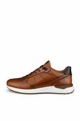 Ecco Astir Neo Leather Trainers Cocoa Brown image
