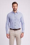 Ed Oliver Modern Fit Shirt Blue Stripe image
