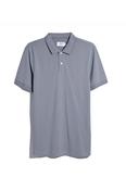 Farah Cunningham Short Sleeve Polo Shirt Icelandic Blue