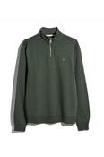 Farah Arnold Quarter Zip Sweatshirt Rosemary Marl
