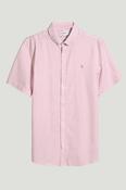 Farah Brewer SS Stripe Shirt Carnation Pink image