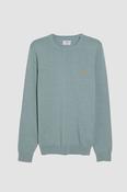 Farah Mullen Cotton Sweater Green Mist