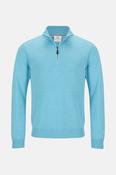 Gilded Gentlemen Harold 1/4 Zip Aqua
