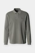 Hugo Boss 50570369 Petempestolong Long Sleeve Polo Shirt Open Grey image