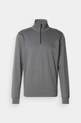 Boss 50468926 Zetrust Regular Fit Cotton Quarter Zip Sweatshirt Open Grey image