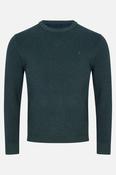 Benetti Julius Regular Fit Cotton Blend Crew Neck Jumper Forest