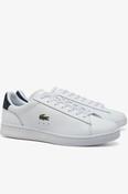 Lacoste Carnaby Set Leather Trainers White and Navy image