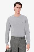 Lacoste 1985 Crew Knit Silver