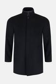 Benetti Lloyd Tailored Fit Wool Blend Coat Forest image