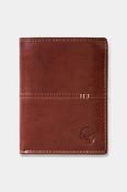 Miguel Bellido 12403 Bristol Leather Wallet with Coin Pocket Brown