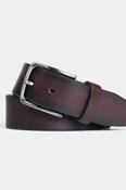 Miguel Bellido 46910 Natural Grain Leather Belt Brown