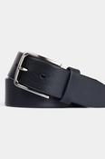 Miguel Bellido 46910 Natural Grain Leather Belt Black image