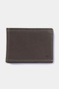Miguel Bellido 6204 Las Vegas Leather Wallet with Coin Pocket Brown