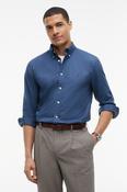 Tommy Hilfiger Regular Fit Flex Poplin Solid Shirt Agean Sea image