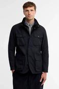 Barbour Ogston Wax Navy Jacket image