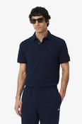 Lacoste Regular Fit Paris Stretch Piqué Polo Shirt Midnight Blue image