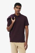 Lacoste Regular Fit Paris Stretch Piqué Polo Shirt Wine image