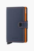 Secrid MM Wallet Navy Orange image