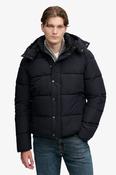 Superdry Premium Hooded Puffer Jacket - Black