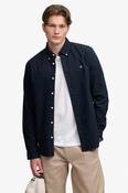 Superdry Preppy Oxford Long Sleeve Shirt - Eclipse Navy