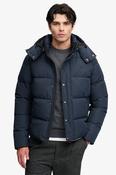 Superdry Premium Hooded Puffer Jacket - Eclipse Navy