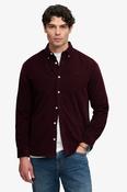 Superdry Classic Needle Cord Shirt - Winter Port