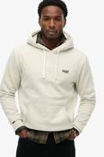 Superdry Essential Logo Classic Hoodie Straw Grey
