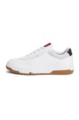 Tommy Hilfiger 5927 Basket Core Leather Sneakers Red White and Blue