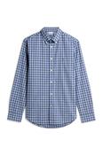 Tommy Hilfiger 44595 Flex Poplin Tartan Shirt Ancient Blue Check