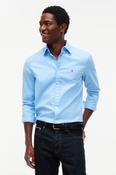 Tommy Hilfiger 40469 Regular Fit Flex Flannel Shirt Vessel Blue