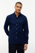 Tommy Hilfiger 40469 Regular Fit Flex Flannel Shirt Carbon Navy