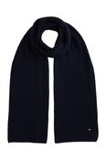 Tommy Hilfiger 12847 Flag Pima Cotton Cashmere Scarf Space Blue image