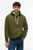 Tommy Hilfiger 39997 Essential Seasonal Fleece Hoodie Huntsman Green