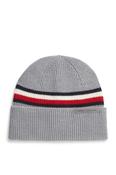 Tommy Hilfiger 14534 RWB Beanie Medium Grey Heather image