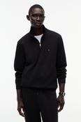 Tommy Hilfiger 36510 Essential Intechno Quarter Zip Sweatshirt Black