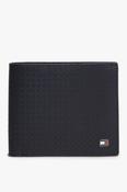 Tommy Hilfiger Embossed CC &amp; Coin Wallet Navy image