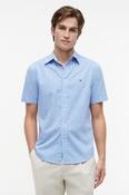 Tommy Hilfiger Flex Poplin Gingham Shirt Blue image