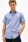 Tommy Hilfiger Flex Poplin Houndstooth Shirt Blue image