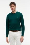 Tommy Hilfiger Pima Cotton Cashmere Crew Neck Jumper Green image
