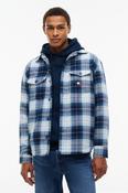 Tommy Jeans Check Overshirt Basic Navy