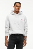 Tommy Jeans Regular Badge Hoodie Ice Grey Heather