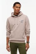 Tommy Jeans Regular NYC Signature Hoodie Limestone Dust