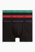 Tommy Hilfiger 38740 Boxer Briefs 3 Pack Alaskan Green Medium Red Black image