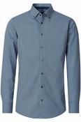 Venti 11730 Modern Fit Printed Cotton Shirt Blue image