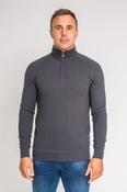 XV Kings Falcons Quarter Zip Sweater Wolfhound image