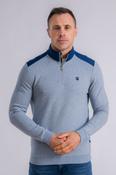 XV Kings Tuncurry 1/4 Zip Pixel Blue