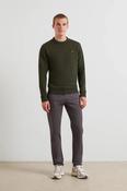 Farah Elm Stretch Twill Chino Charcoal