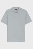Boss 50507803 Passenger Slim Fit Piqué Polo Shirt Open Grey image